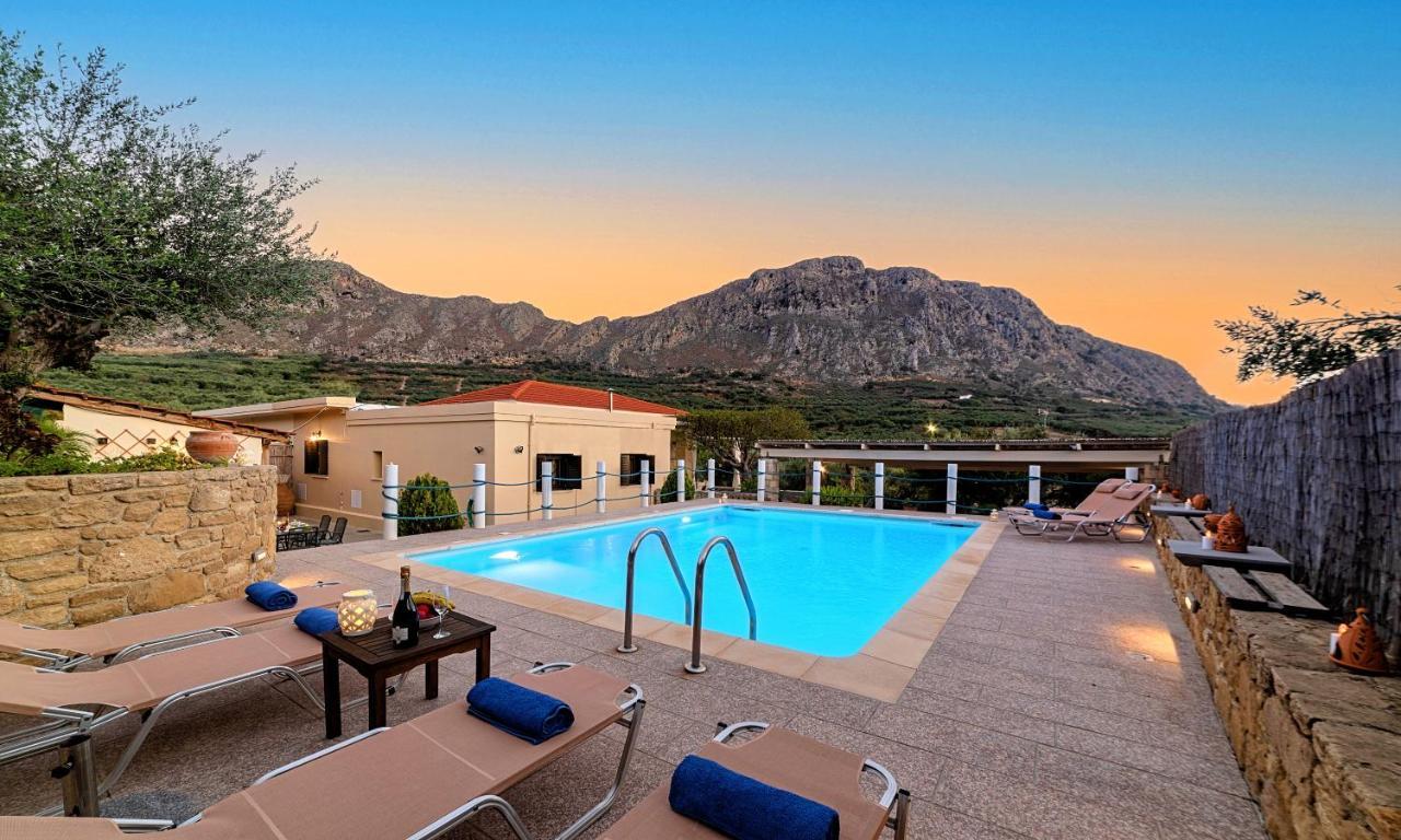 Cretan Kera Villa Heated Pool Exteriér fotografie