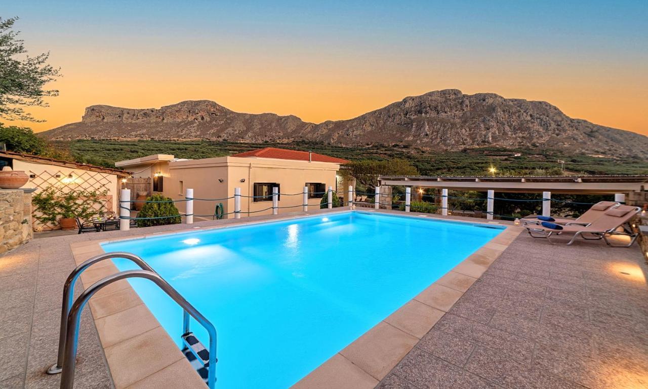 Cretan Kera Villa Heated Pool Exteriér fotografie